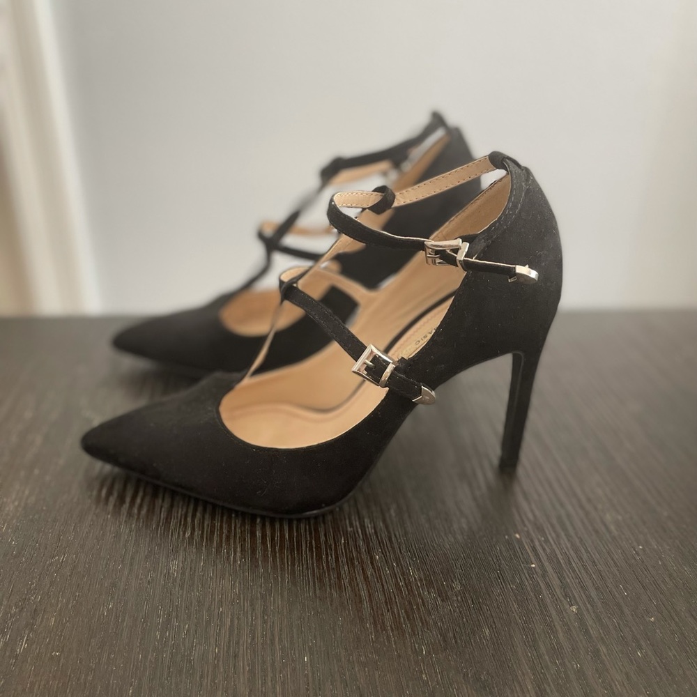 Zara Suede Heels